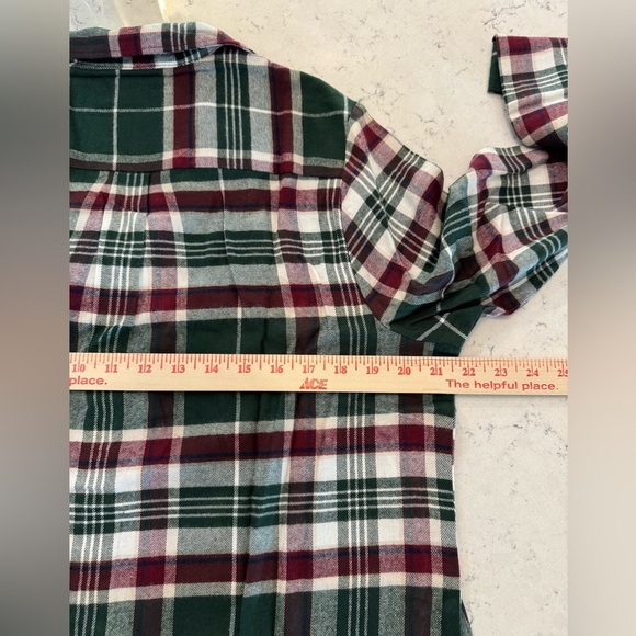 Natural Reflections Women’s Plaid Flannel
Pajama Long-Sleeve Shirt Size M NWT - Picture 4 of 9